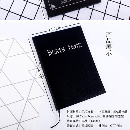Death Note | Libreta - Incluye Instrucciones | Tamaño A5 / 20.7cm x 14.7cm | CZG-DEA-01