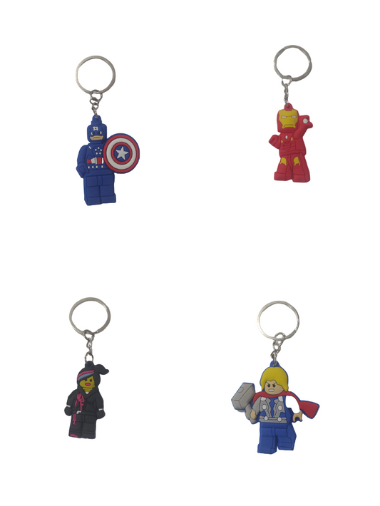 Llaveros | Avengers | Capitán América / Iron Man / Viuda Negra / Thor | CZG-LLA-03