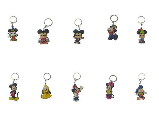 Llaveros | Mickey Mouse / Pluto / Minnie Mouse / Pato Donald | 10 Estilos | CZG-LLA-07