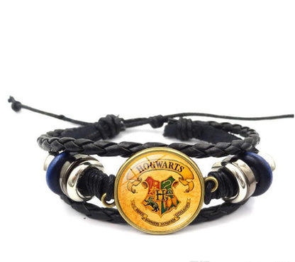 Pulseras - Harry Potter | Hogwarts / Slytherin / Ravenclaw / Gryffindor / Hufflepuff | CZG-PUL-01