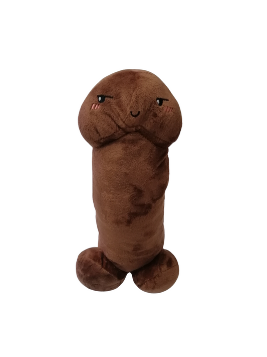 Peluche con Forma de Pene | 30cm | Café | CJS-PEL-02