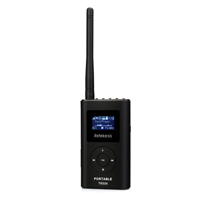 Transmisor FM - Retekees TR504 | 0.6W | 76-108MHz | Recargable / 2000mAh | CE-TFM-01