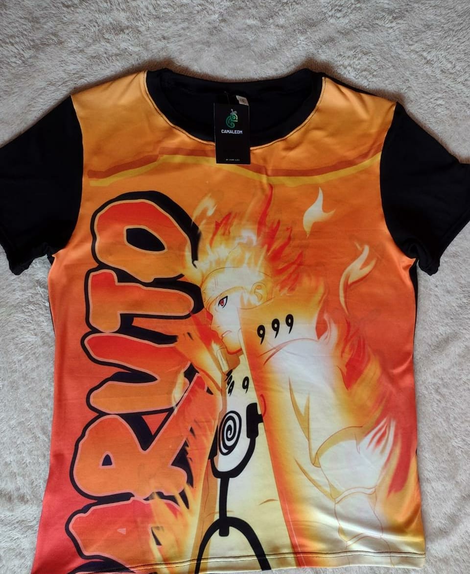 Camiseta Hombre  | Naruto | Talla S-M-L | CZG-CAM-01