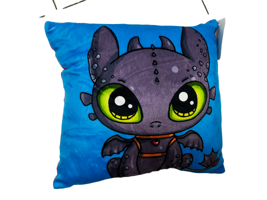 Almohada | Entrenando a mi Dragon | 33cm x 32 cm | CZG-AL-46