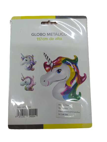 Globo |  Unicornio | 2 Estilos | CRE-GLO-04