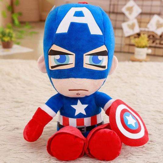 Peluche Capitán América | Iron Man | Spiderman | 35cm | CZG- PE- 11