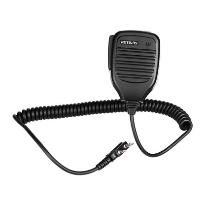 Altavoz - Micrófono (Pera) para Radios de Comunicación Kenwood / Baofeng | 2 Pin | CRC-AM-02